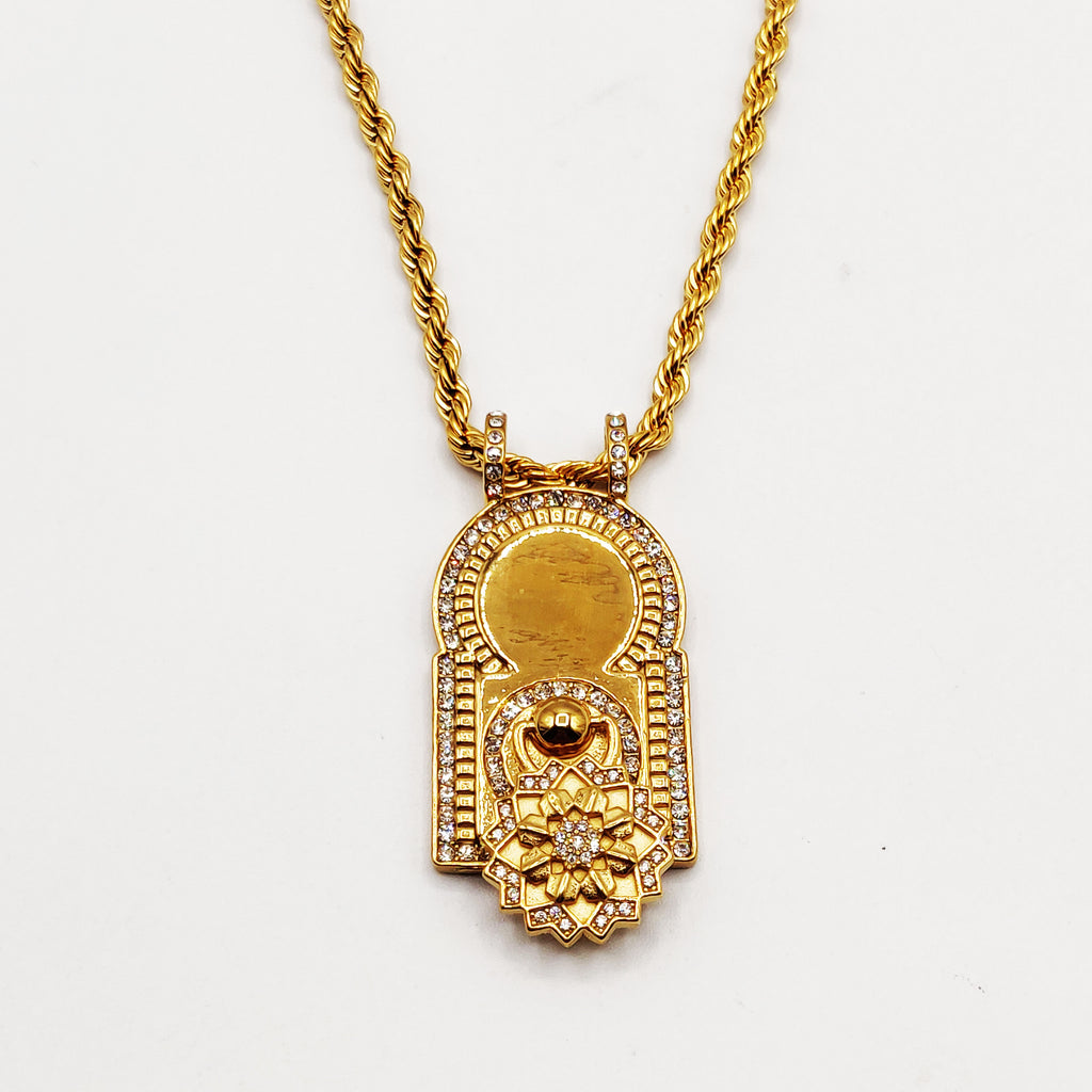 Collier Torsade Bab El Mansour Rosace Luxe