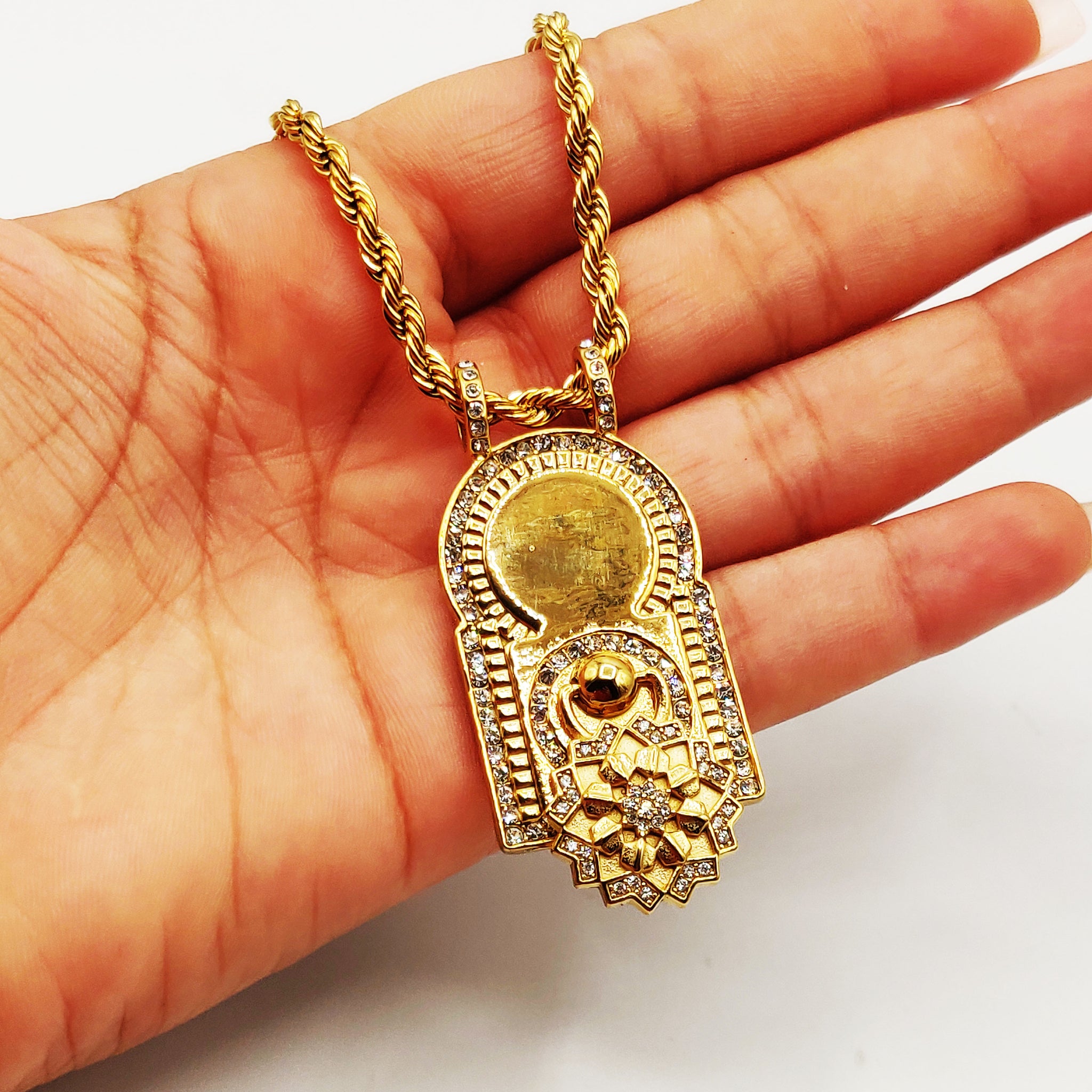 Collier Torsade Bab El Mansour Rosace Luxe