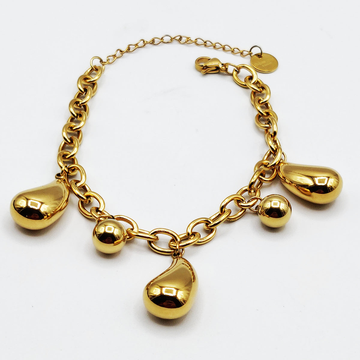 Bracelet Chaîne Bibelots Gouttes Luxe
