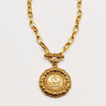 Collier Chaîne Louise Coq Tour Boules Orientales Luxe