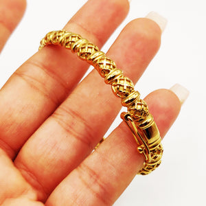 Bracelet Rigide Multi Boules Orientales Luxe