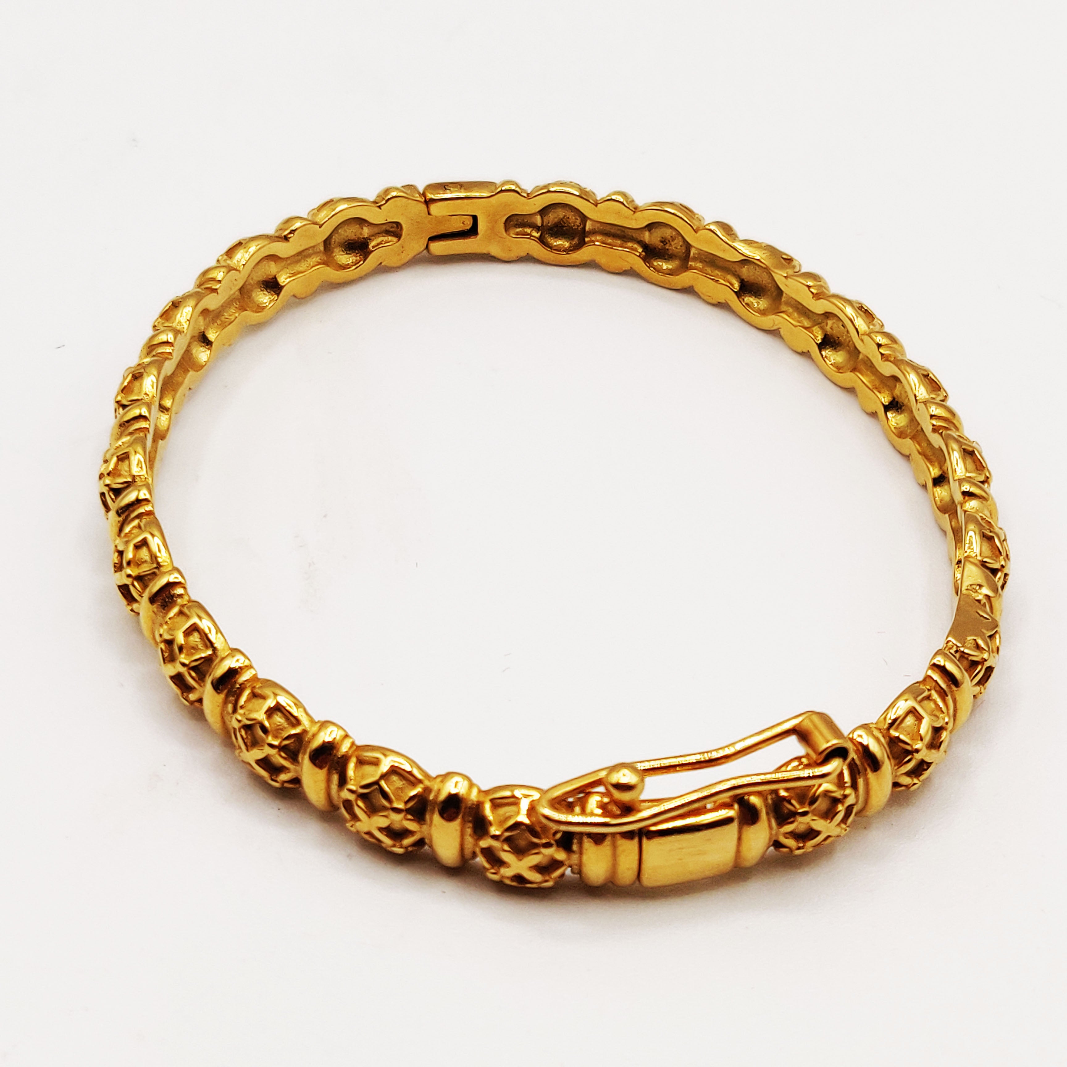 Bracelet Rigide Multi Boules Orientales Luxe