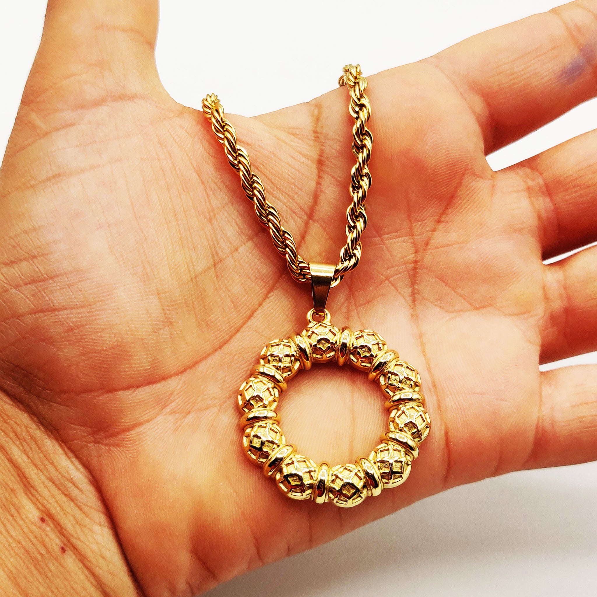 Collier Multi Boules Orientales Luxe