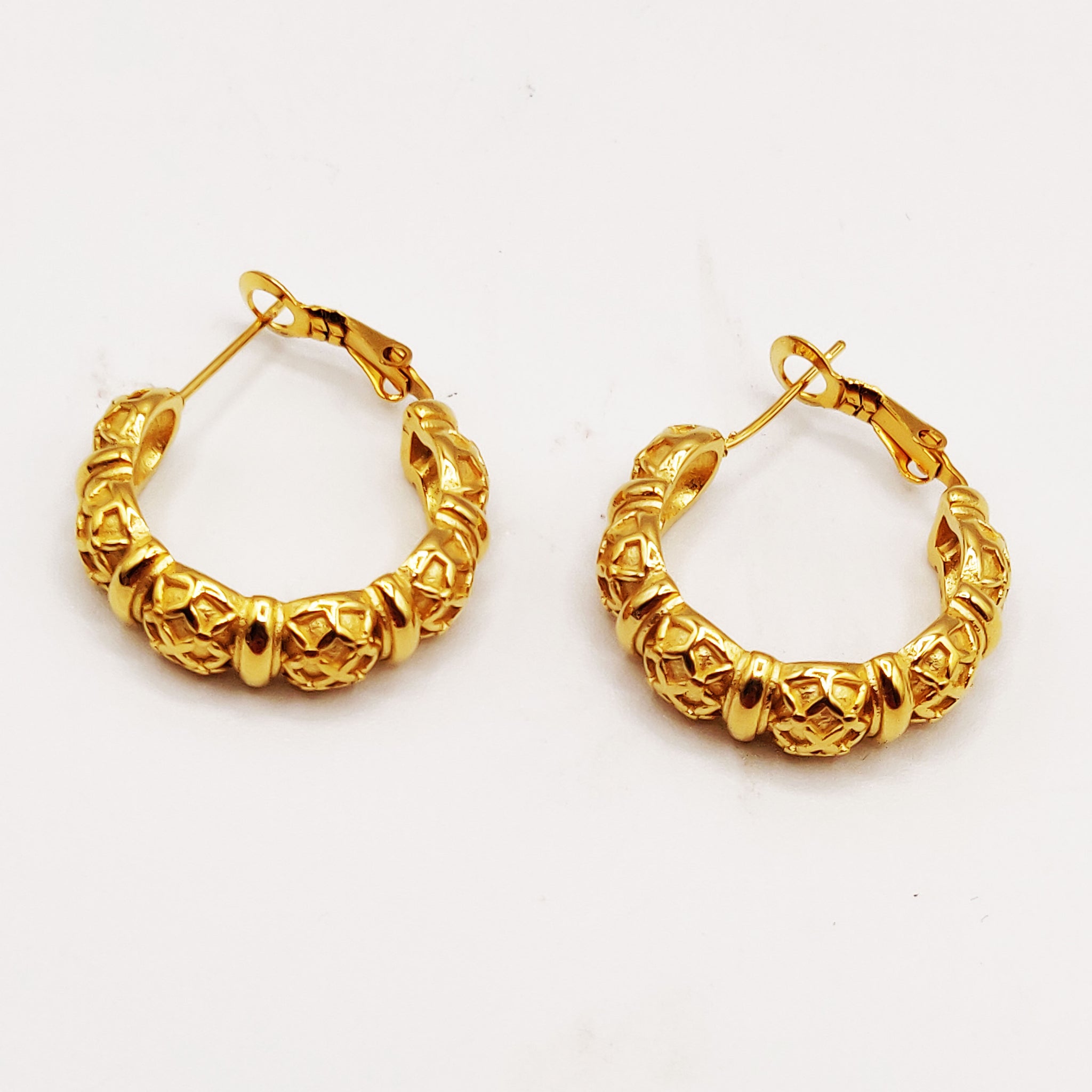 Boucles d'oreilles Multi Boules Orientales Luxe