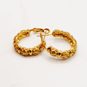 Boucles d'oreilles Multi Boules Orientales Luxe