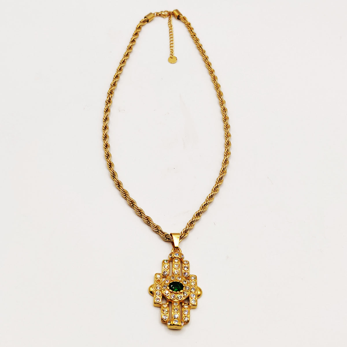 Collier Beldi Pierre Verte Luxe