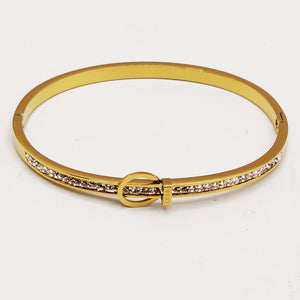 Bracelet Rigide Oméga Love Ligne Cristaux