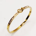 Bracelet Rigide Oméga Love Ligne Cristaux