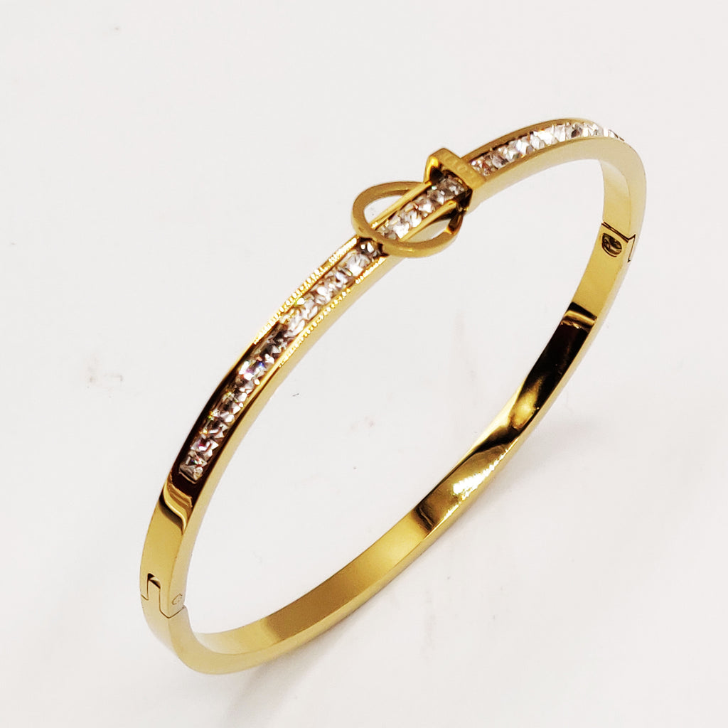 Bracelet Rigide Oméga Love Ligne Cristaux