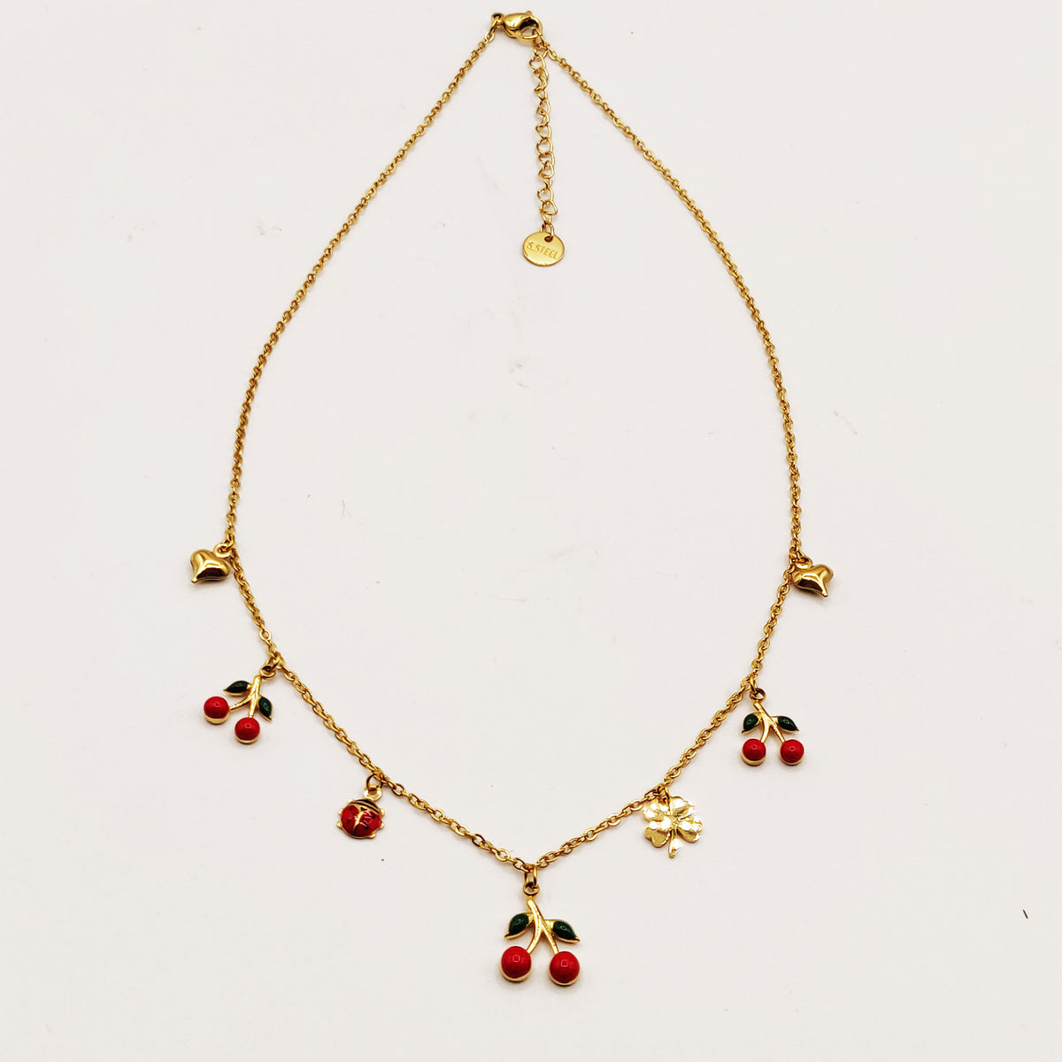 Collier Bibelots Cerises Luxe