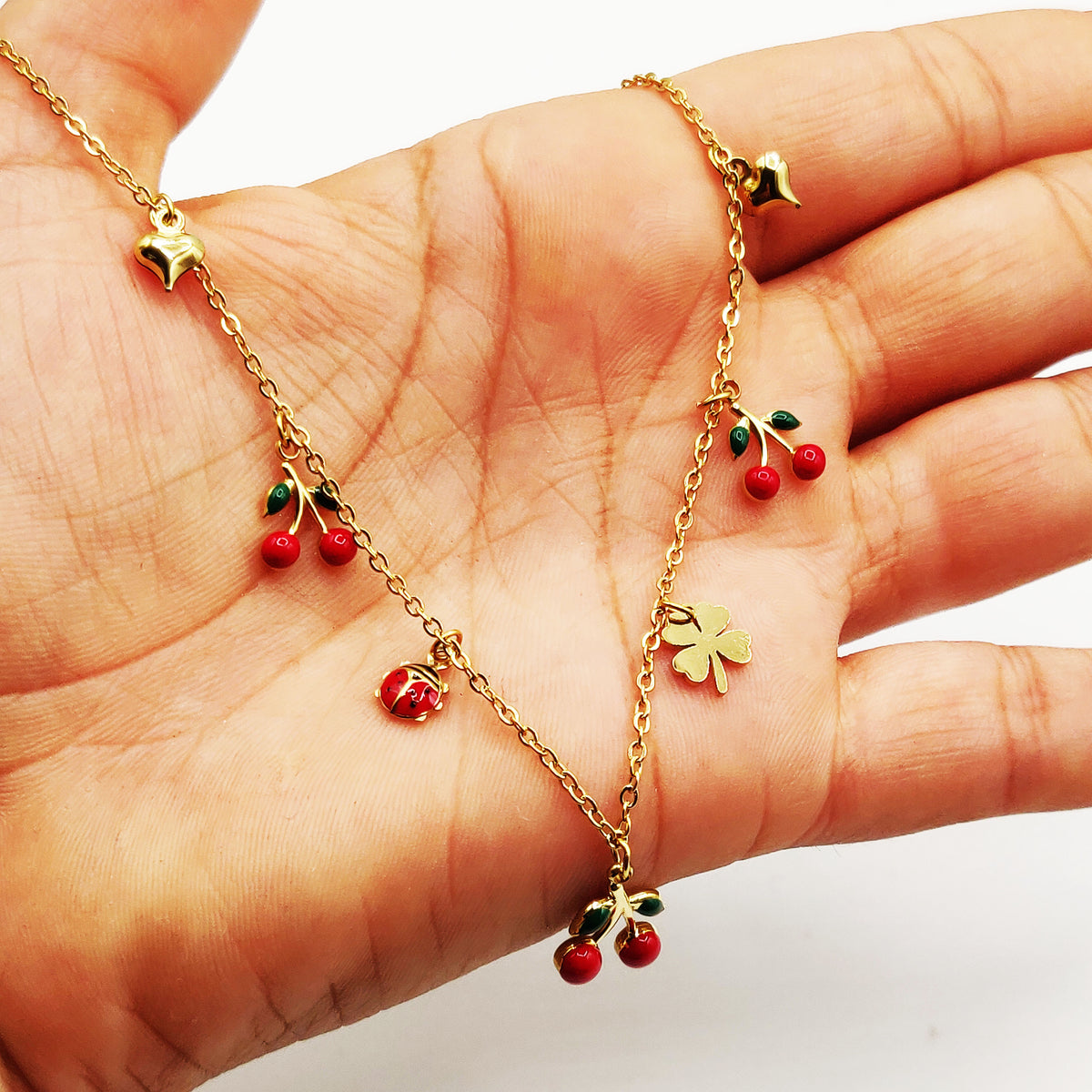 Collier Bibelots Cerises Luxe