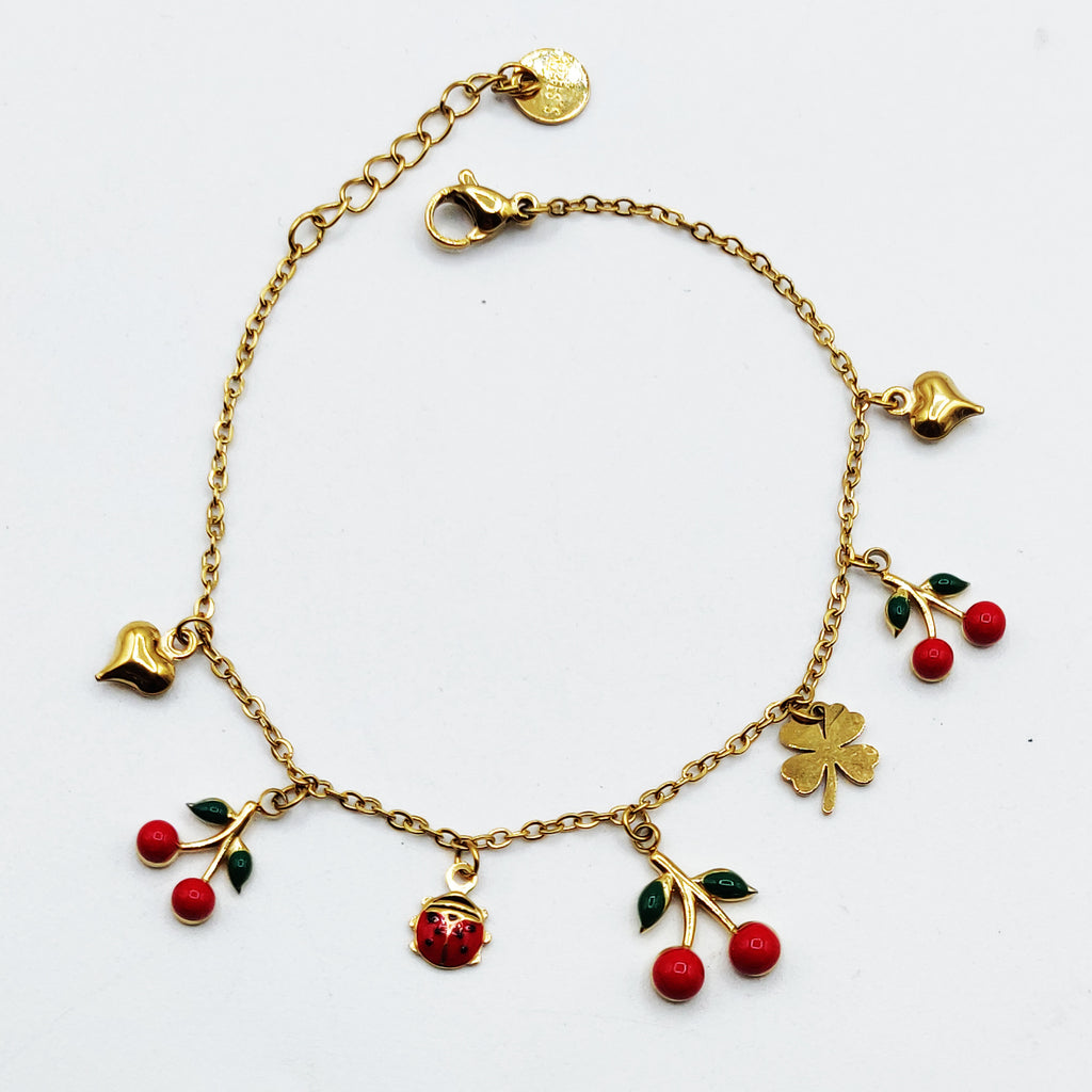 Bracelet Bibelots Cerises Luxe