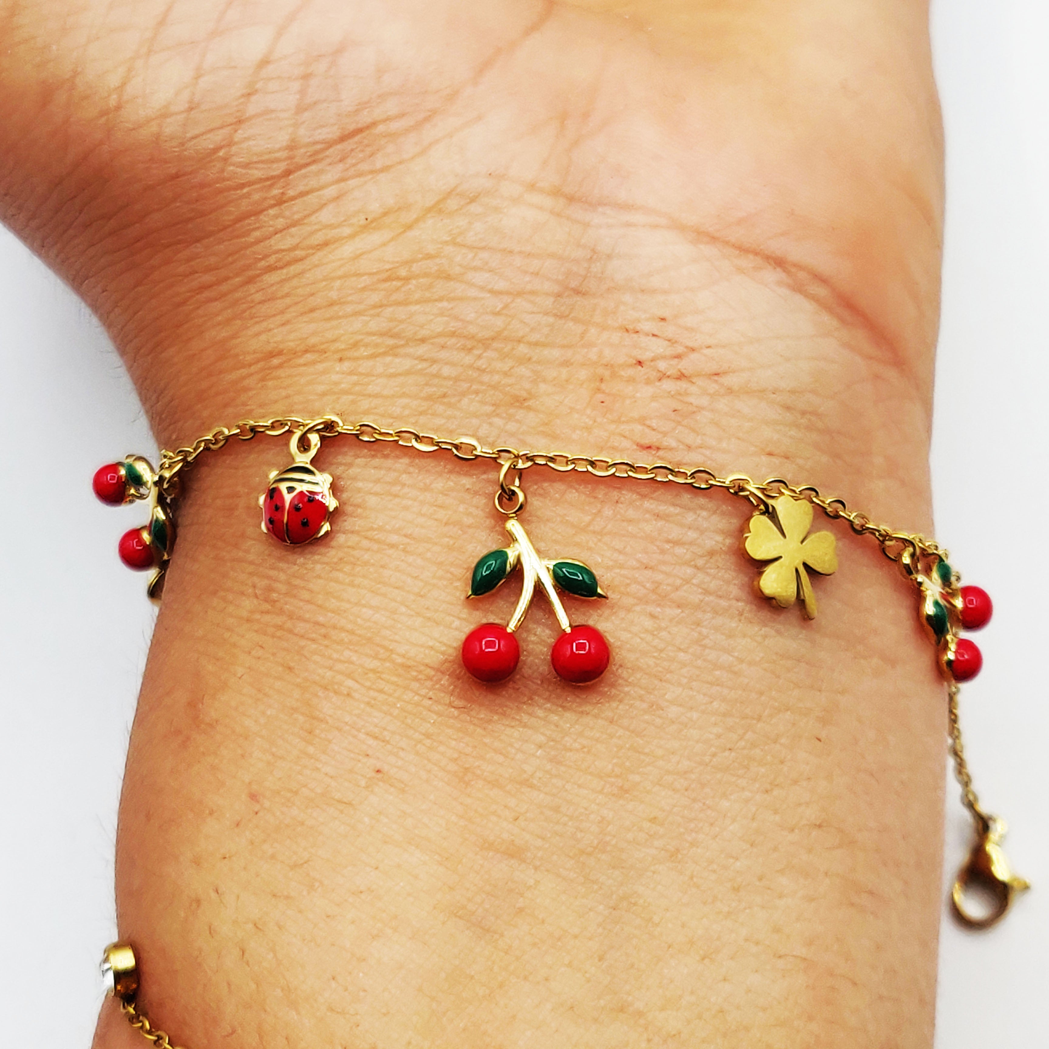 Bracelet Bibelots Cerises Luxe
