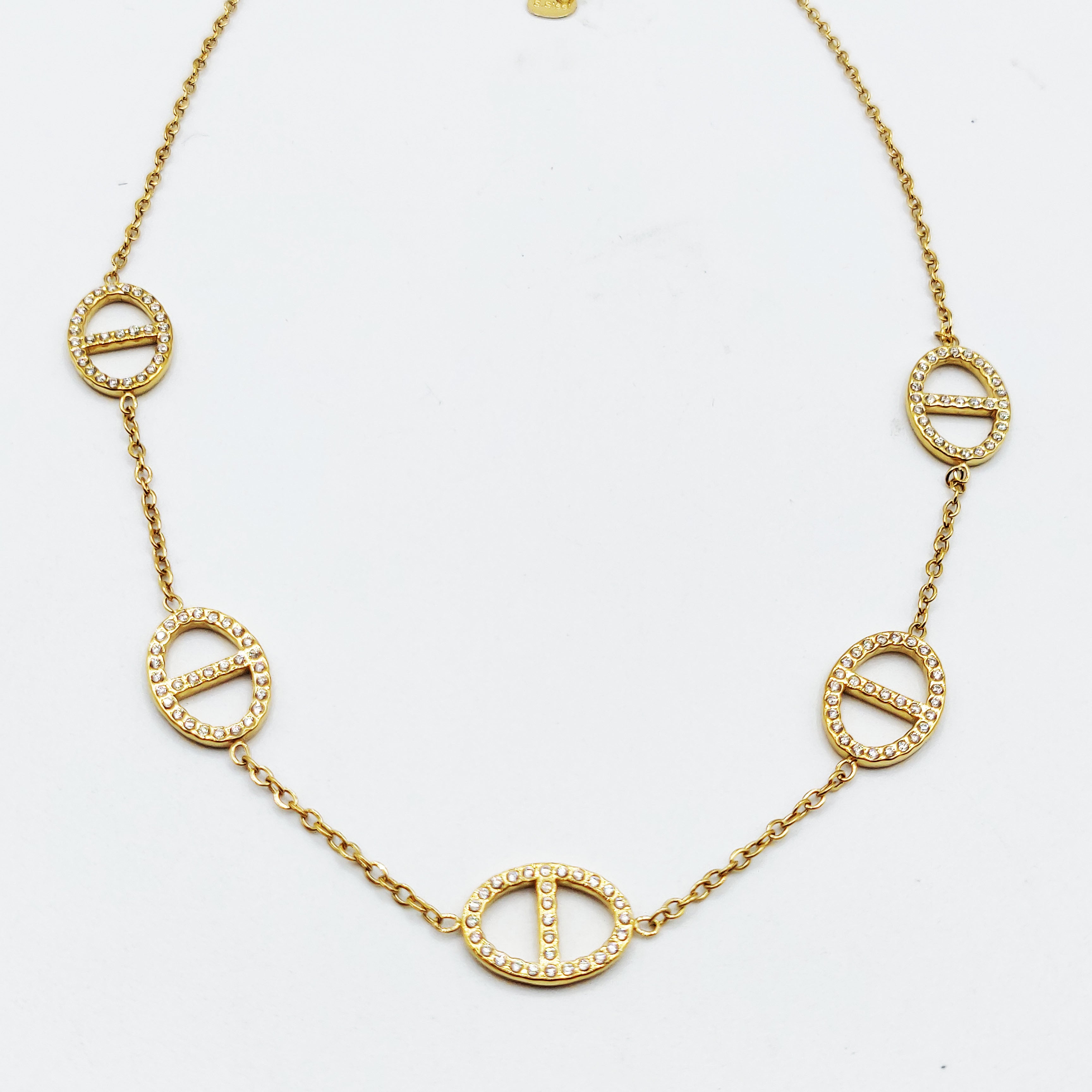 Collier Multi ᗡD Luxe Cristaux