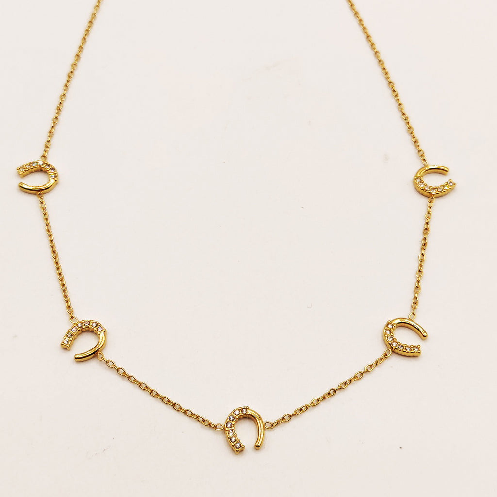 Collier Porte Bonheur Cristaux