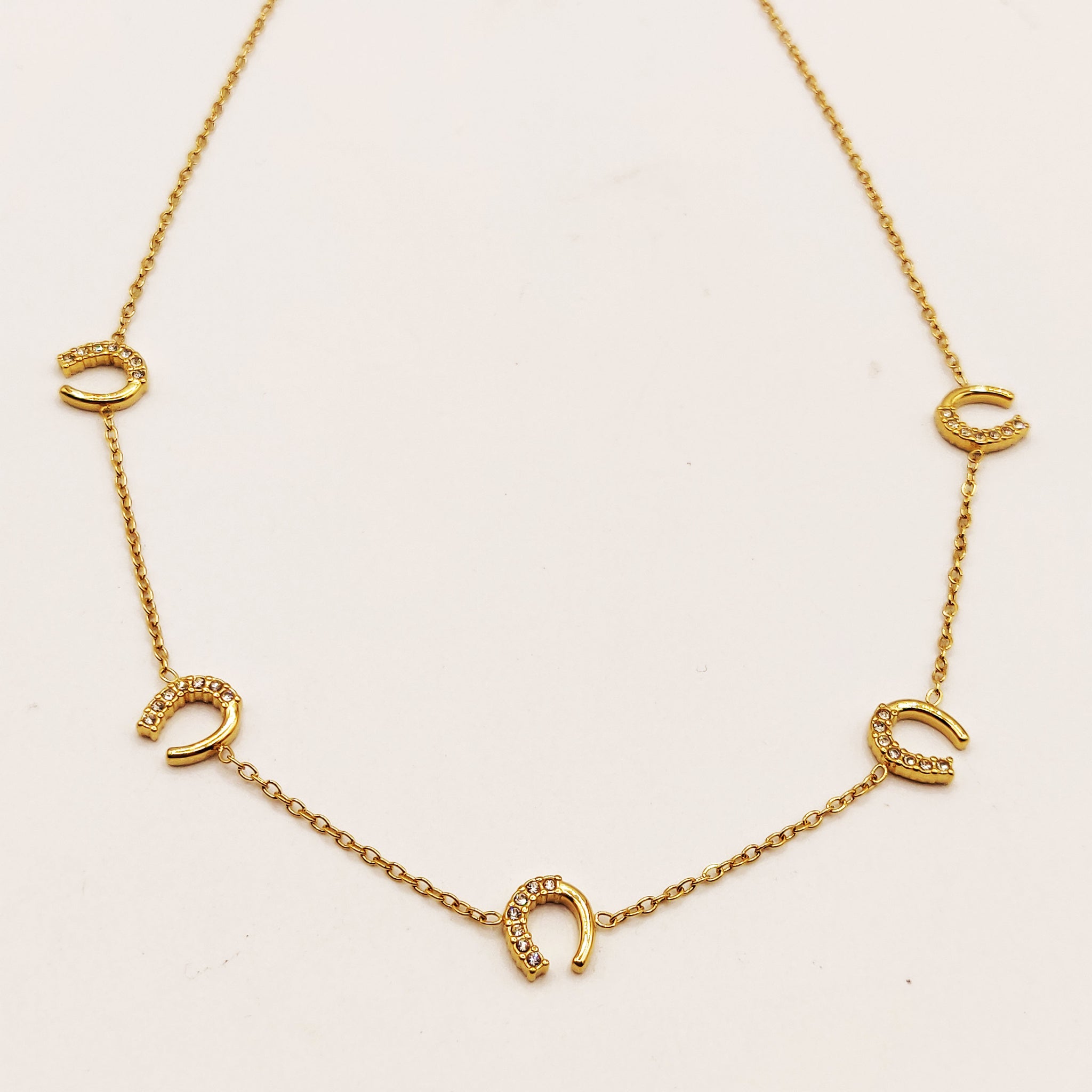 Collier Porte Bonheur Cristaux