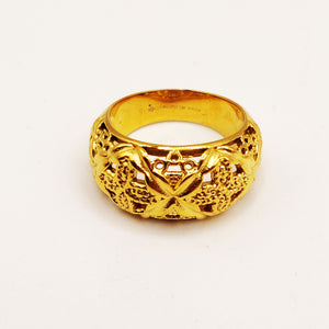 Bague Motifs Trèfles orientaux Luxe