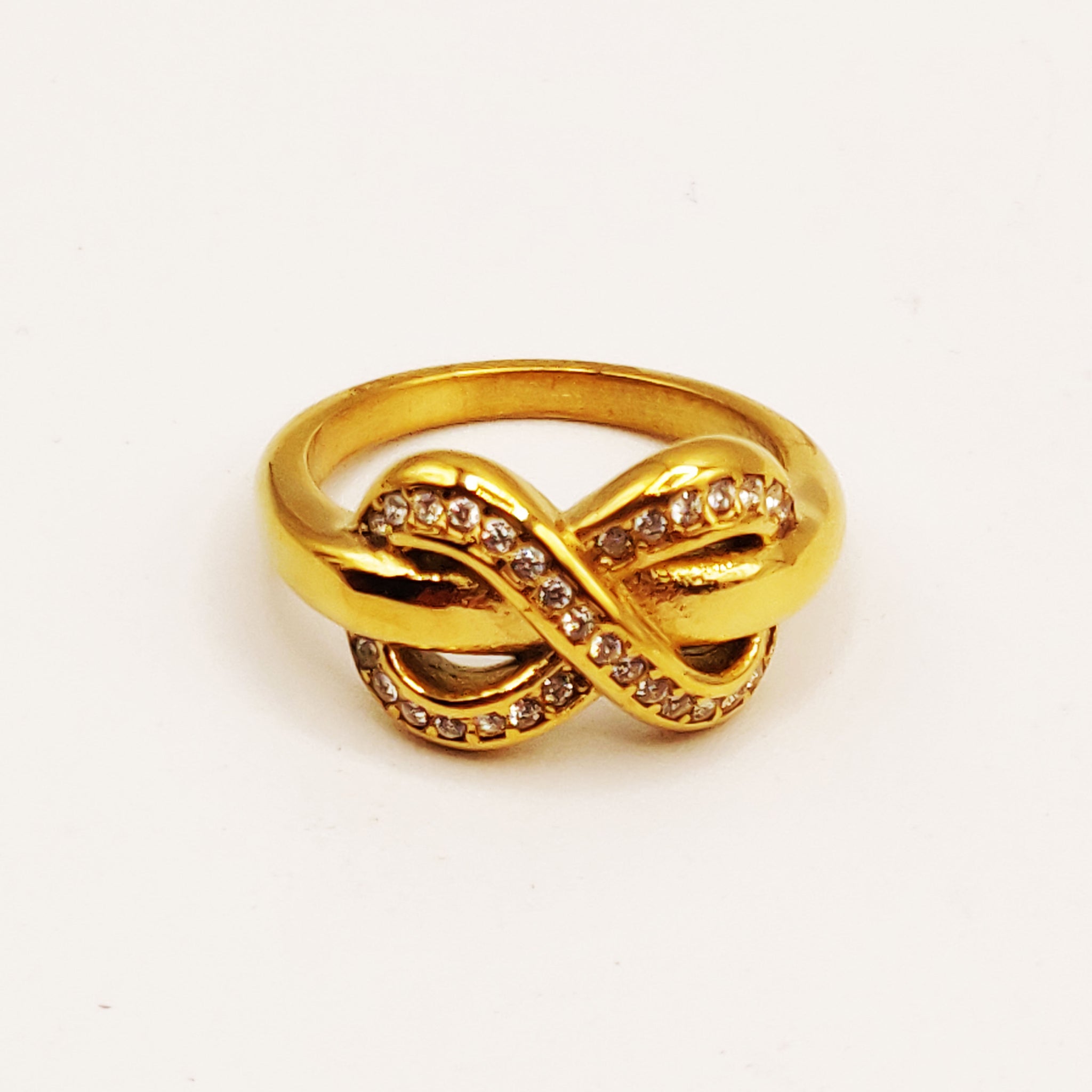Bague Infinity Cristaux