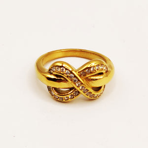 Bague Infinity Cristaux