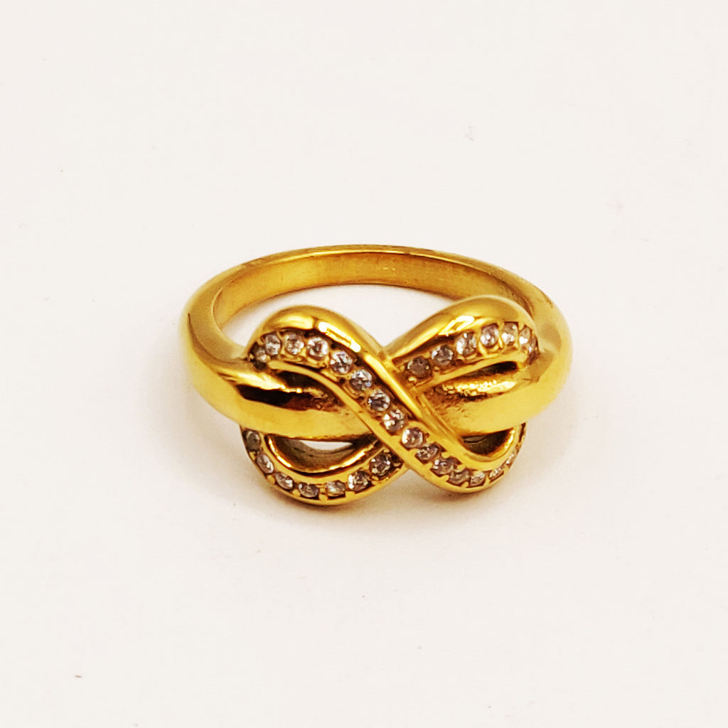 Bague Infinity Cristaux