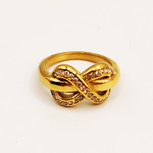 Bague Infinity Cristaux