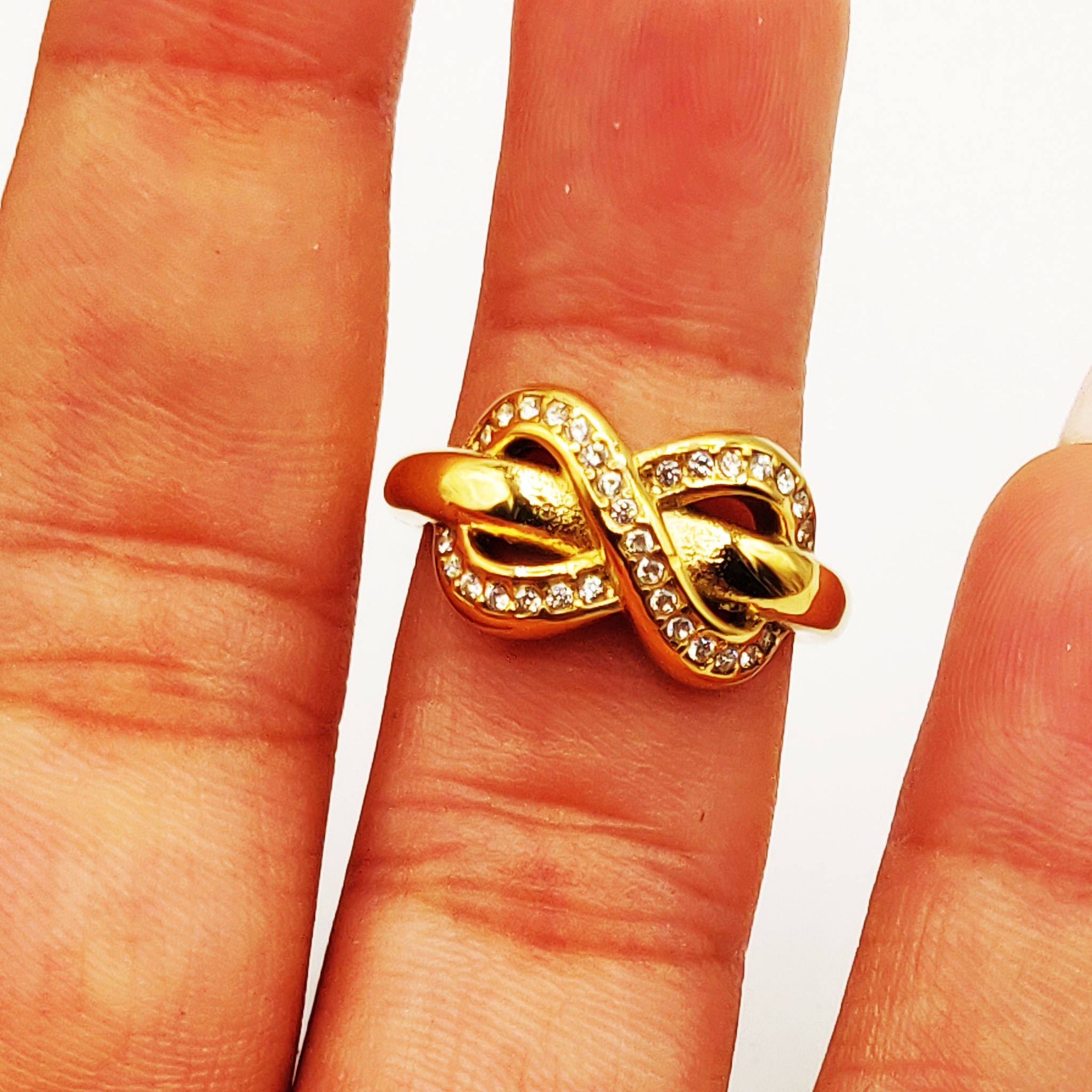 Bague Infinity Cristaux