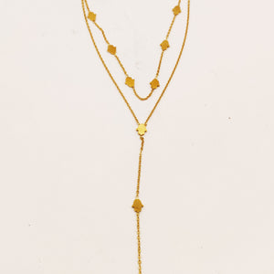 Collier Double Multi Mains de Fatma Descendant