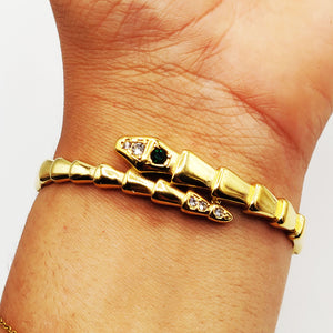 Bracelet Rigide Serpent B Luxe