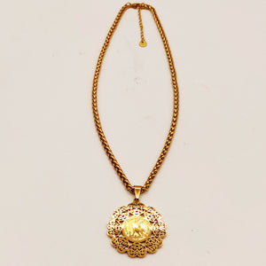 Collier Torsade Louise Coq Tour Coeurs Orientaux Luxe