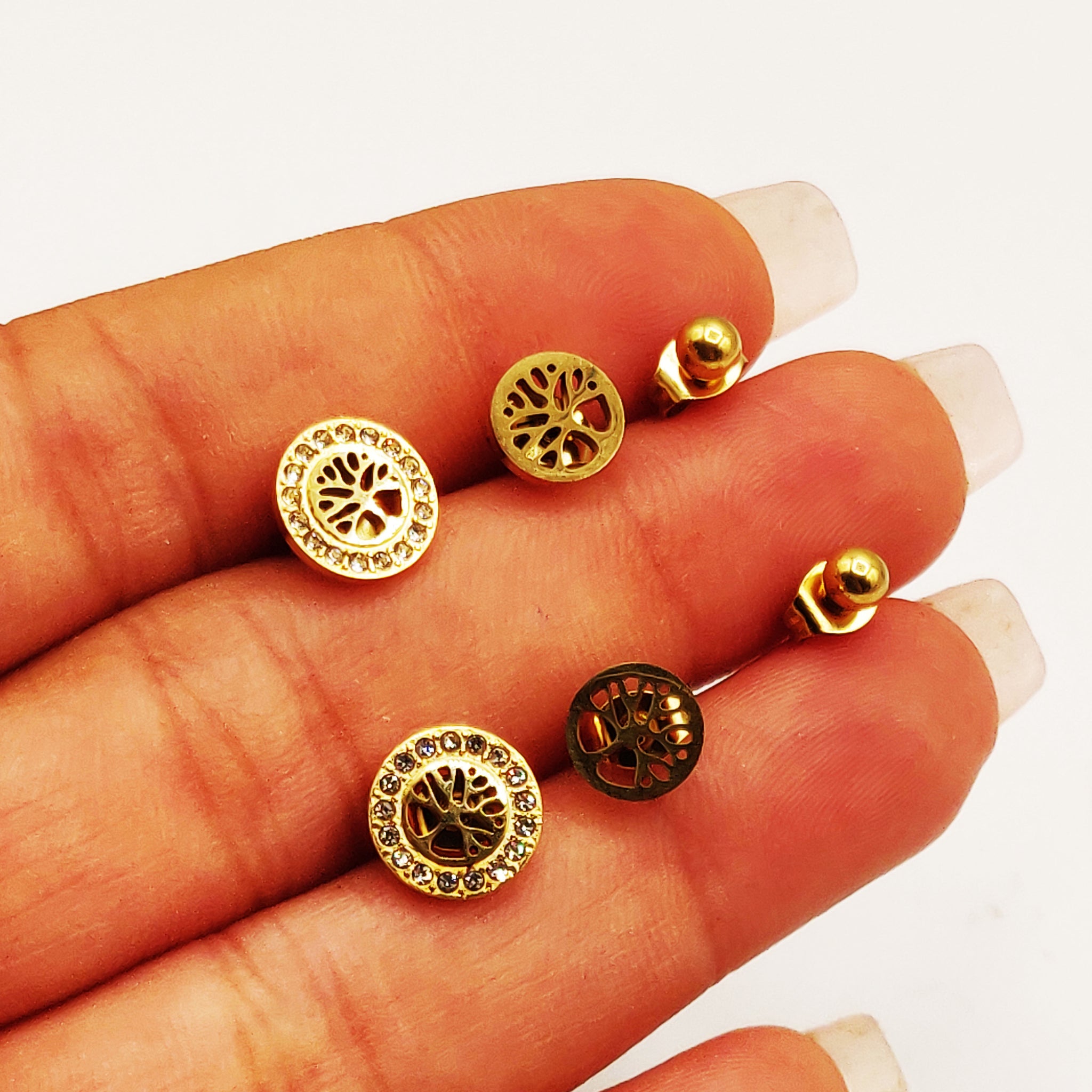 Boucles d'oreilles 3 Trous Eden