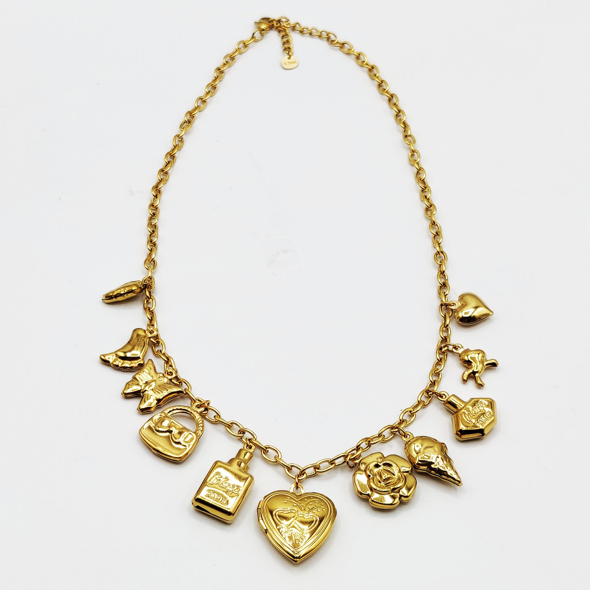 Collier Chaîne Bibelots Beauté et Coeurs Luxe