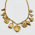 Collier Chaîne Bibelots Beauté et Coeurs Luxe