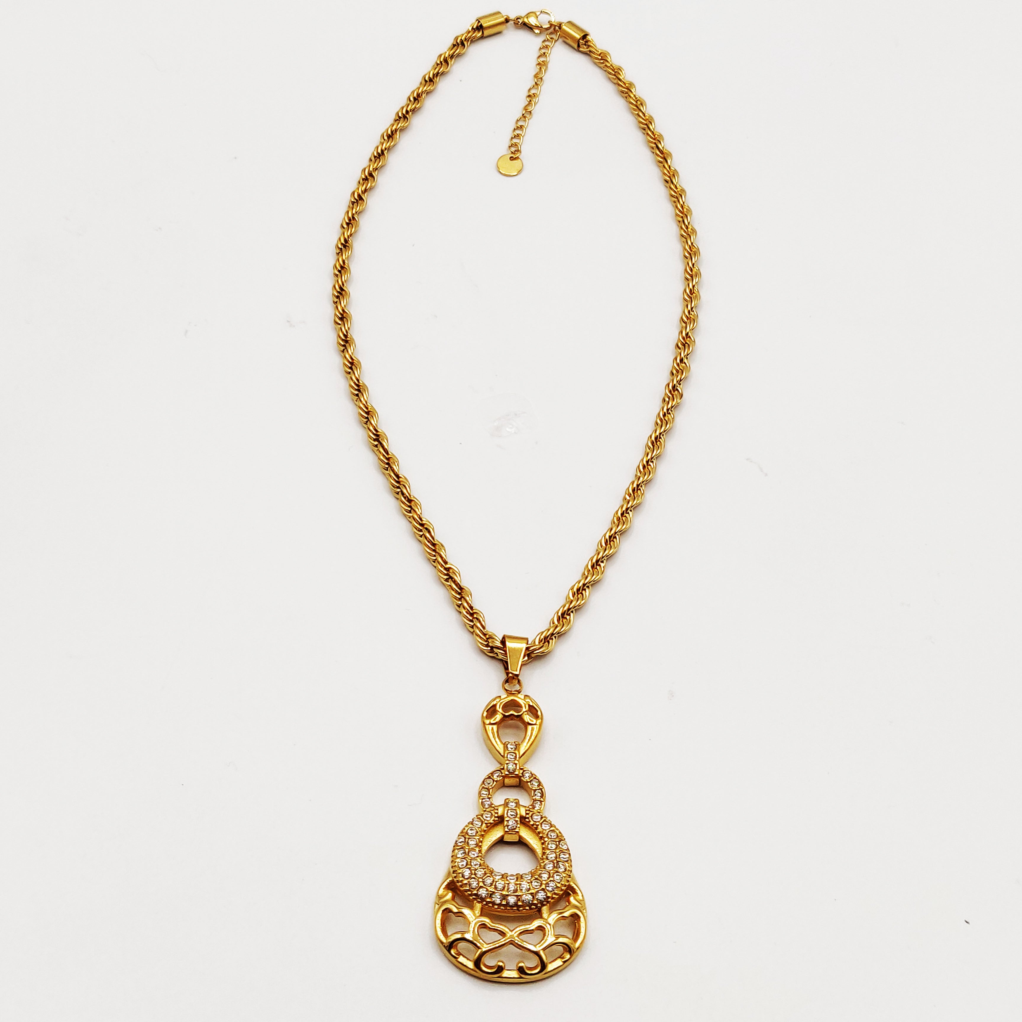Collier Goutte Orientale Infinity Luxe