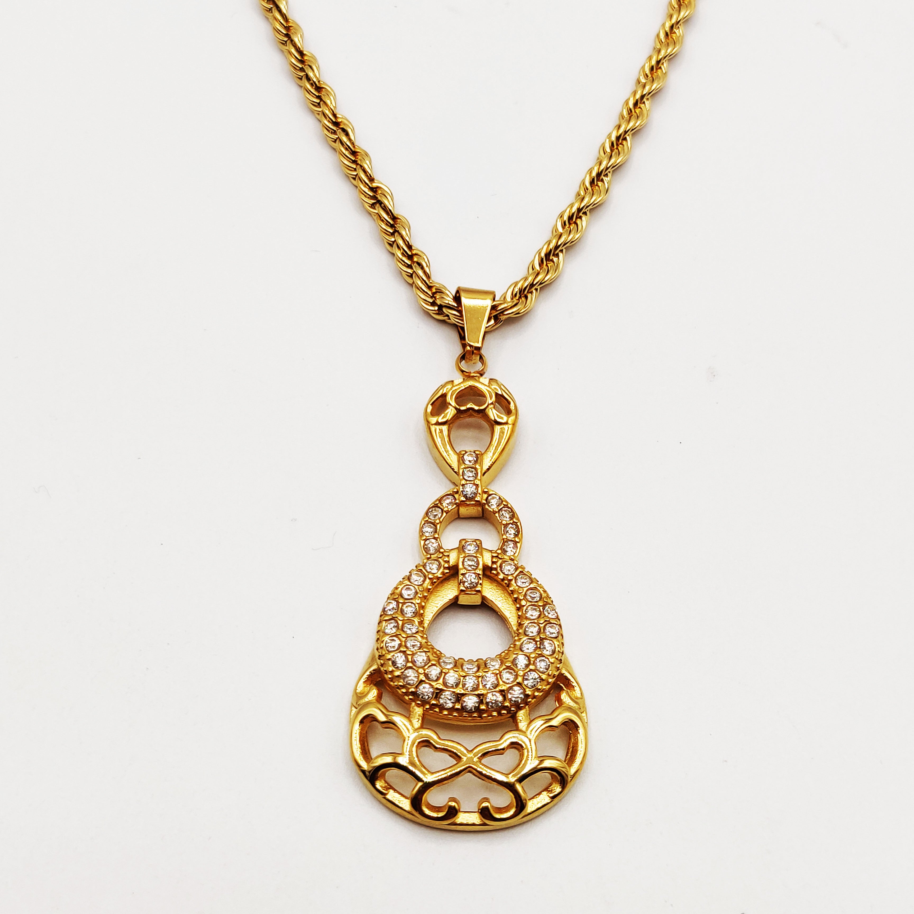 Collier Goutte Orientale Infinity Luxe