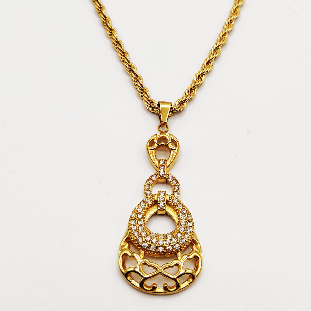 Collier Goutte Orientale Infinity Luxe