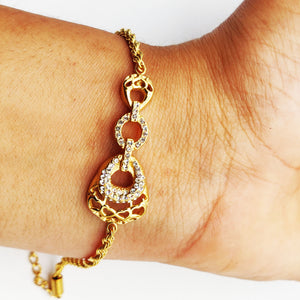 Bracelet Goutte Orientale Infinity Luxe