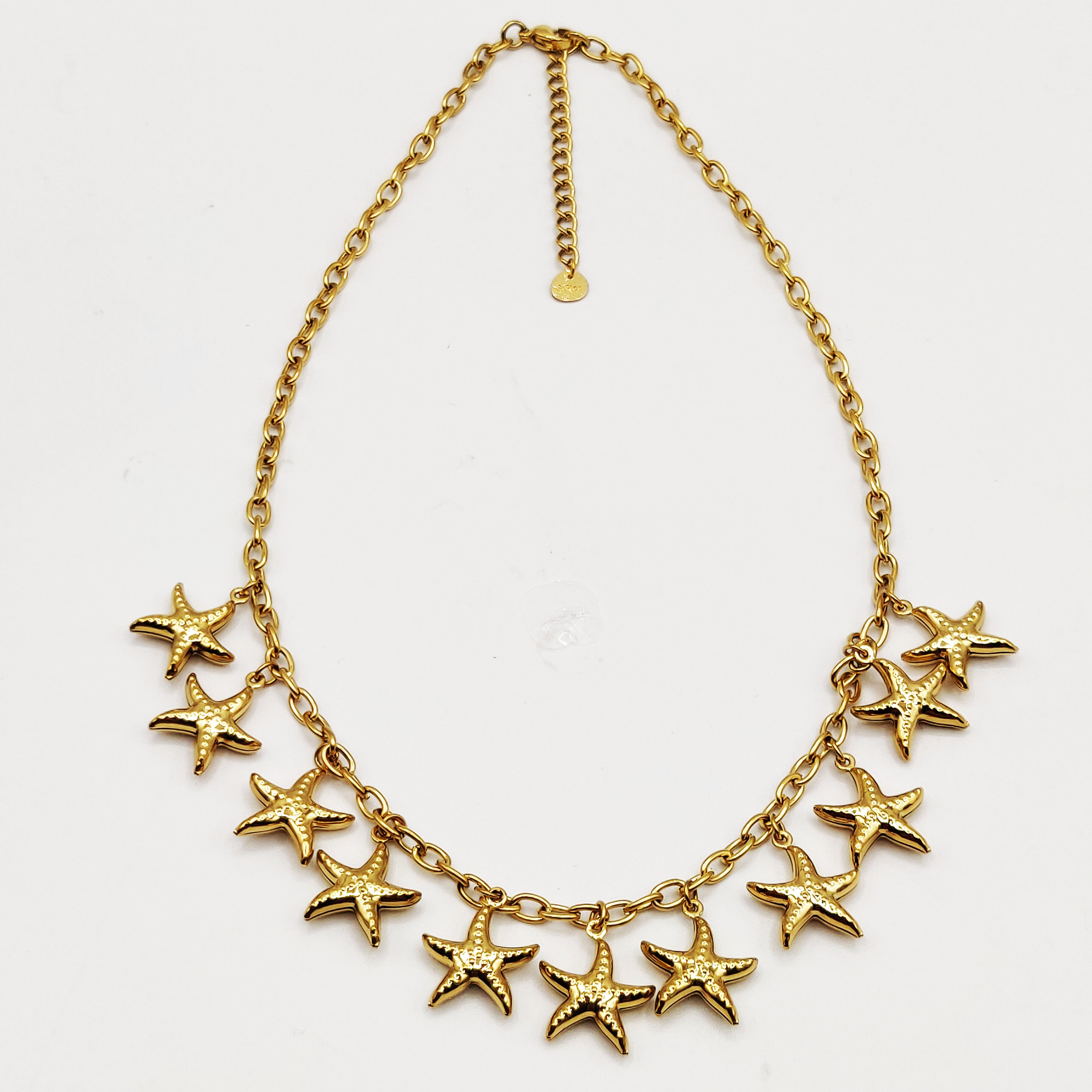 Collier Chaîne Bibelots Etoiles de Mer