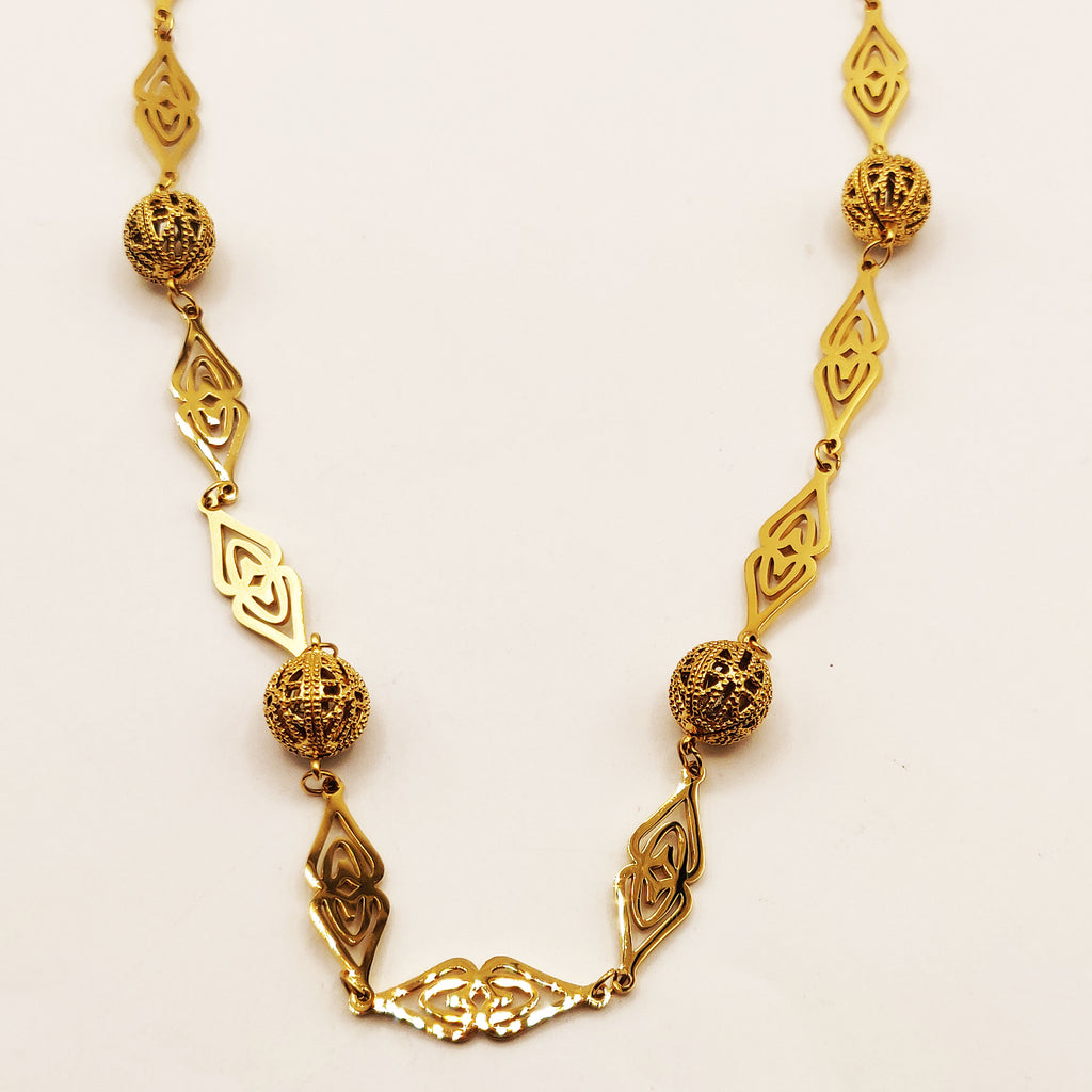 Collier / Sautoir Boules Orientales Luxe