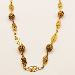 Collier / Sautoir Boules Orientales Luxe