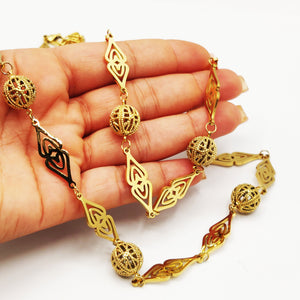 Collier / Sautoir Boules Orientales Luxe