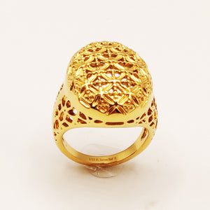 Bague Ovale Oriental Premium Luxe