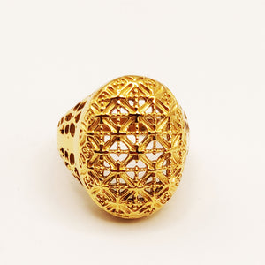 Bague Ovale Oriental Premium Luxe