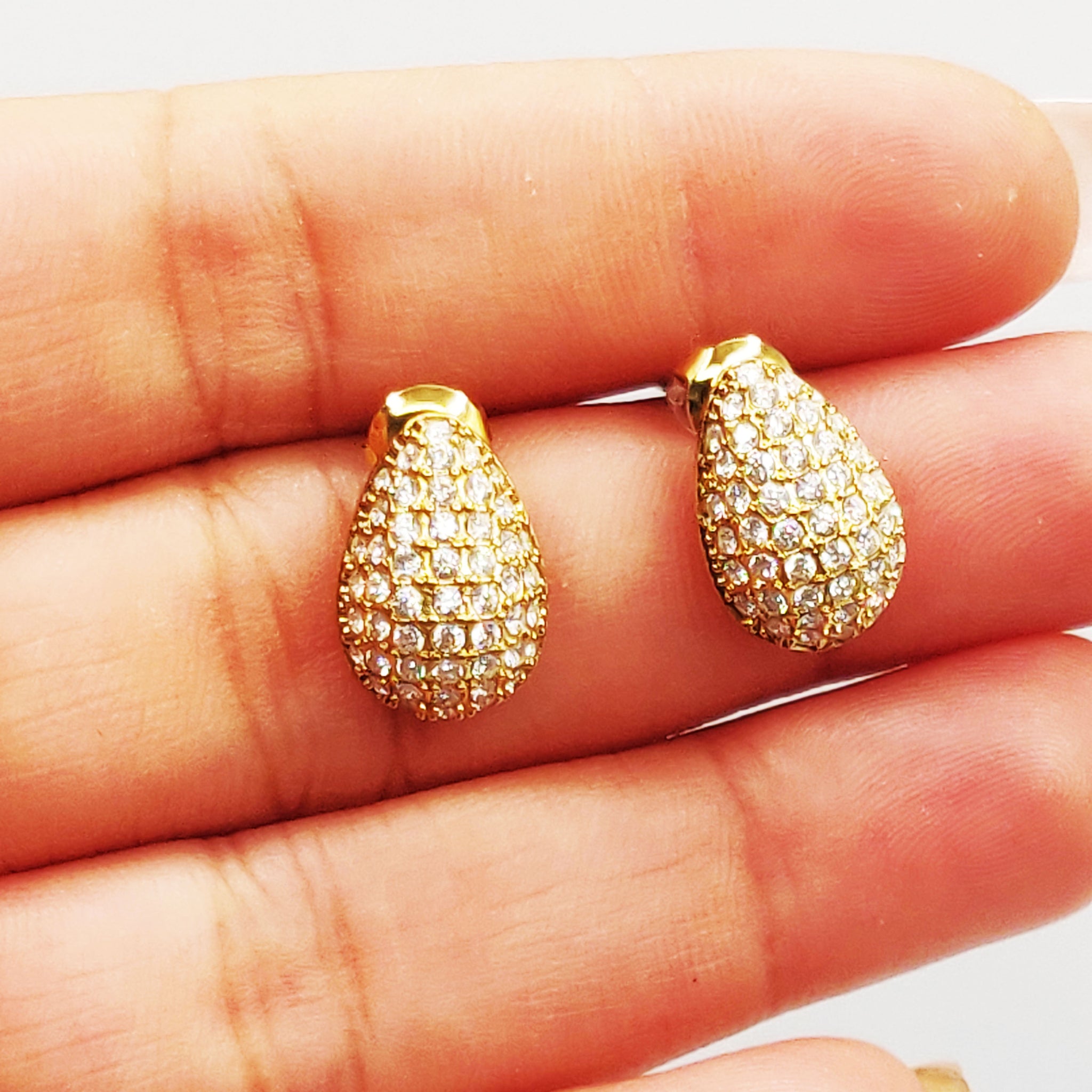 Boucles d'oreilles Maillons Goutte Prodigieuse Luxe