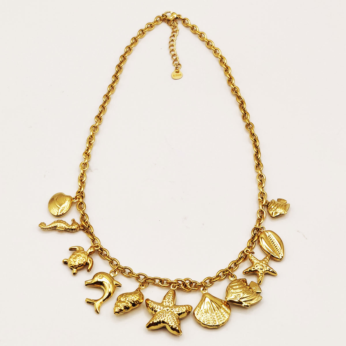 Collier Chaîne Bibelots Aquatiques Luxe
