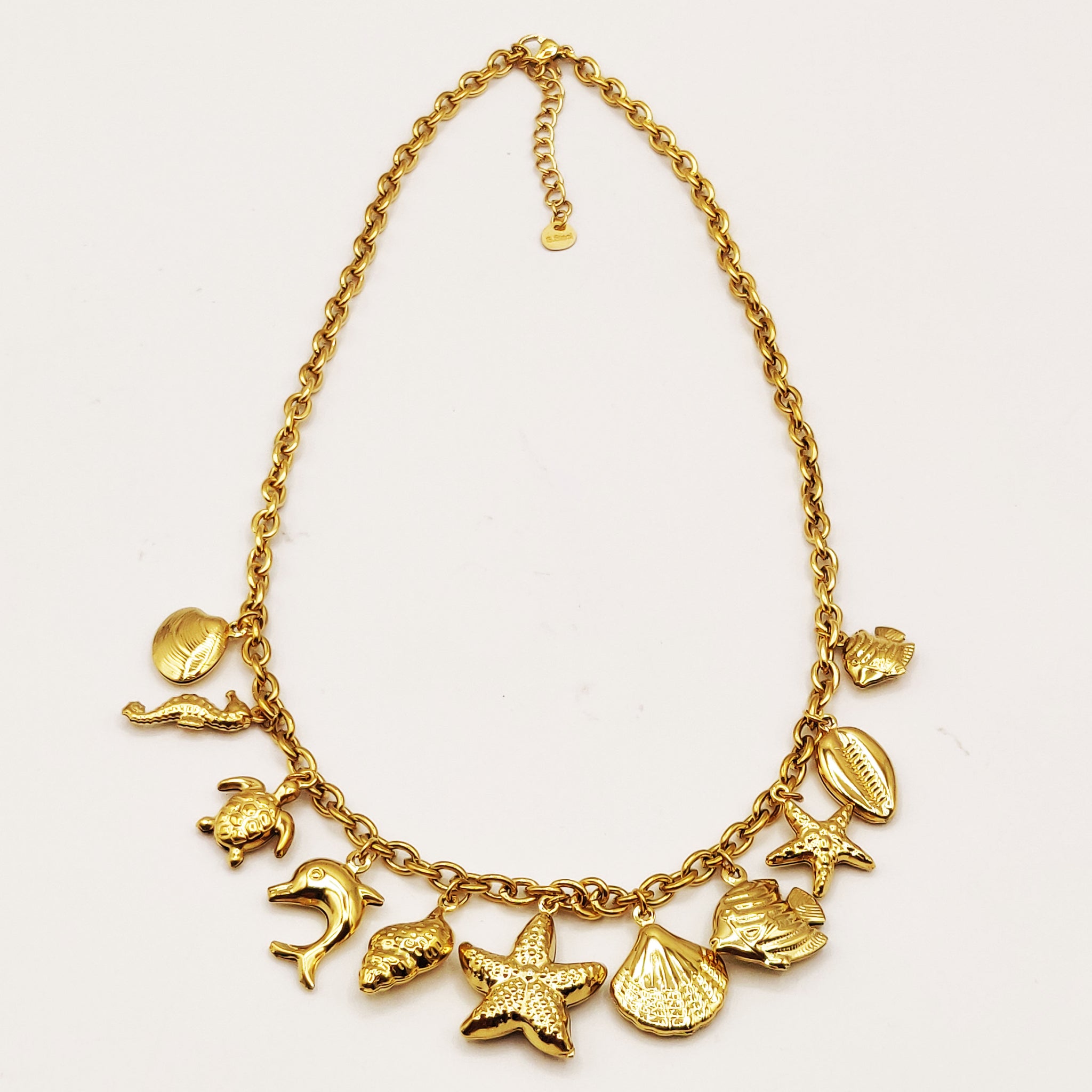 Collier Chaîne Bibelots Aquatiques Luxe
