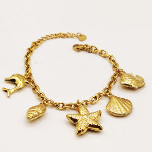 Bracelet Chaîne Bibelots Aquatiques Luxe