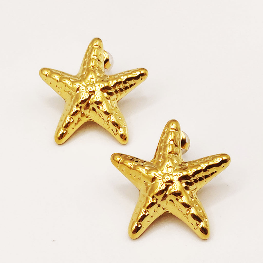 Boucles d'oreilles Chaîne Bibelots Aquatiques Luxe