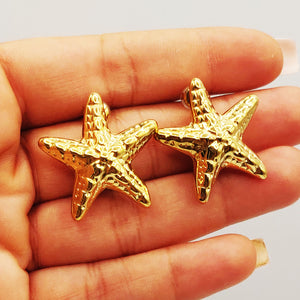 Boucles d'oreilles Chaîne Bibelots Aquatiques Luxe