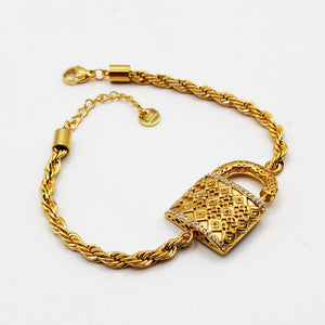 Bracelet Torsade Cadenas Premium Luxe