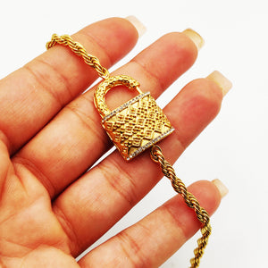 Bracelet Torsade Cadenas Premium Luxe